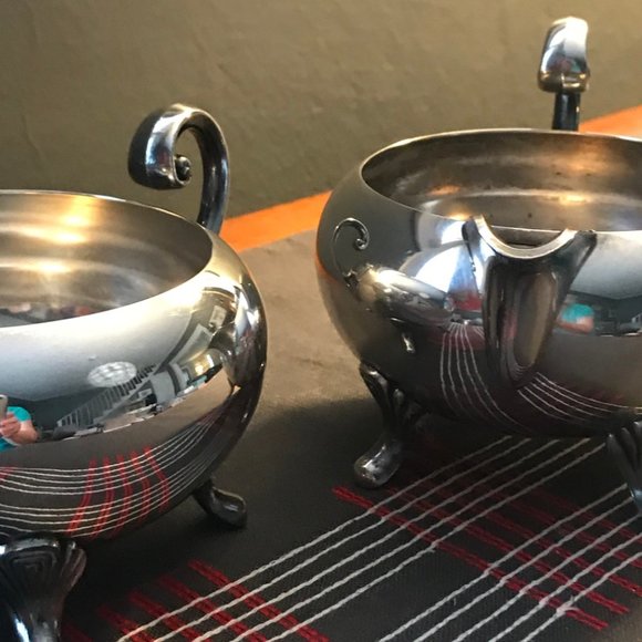 Bristol Sugar + Creamer Set - Picture 3 of 4